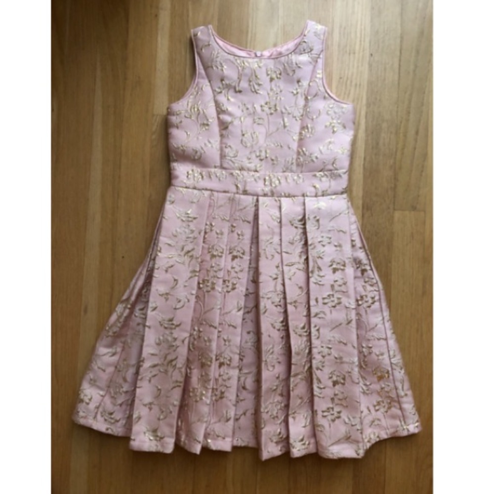 CHASING FIREFLIES Floral Brocade Dress